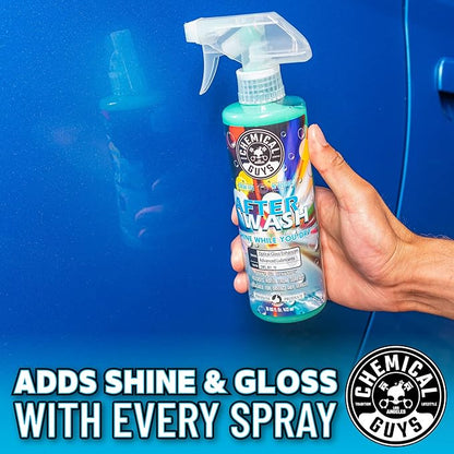 Chemical Guys HOL129 Best Two Car Wash Bucket Kit to Wash & Dry (11 Items Including 3 16 oz. Chemicals)