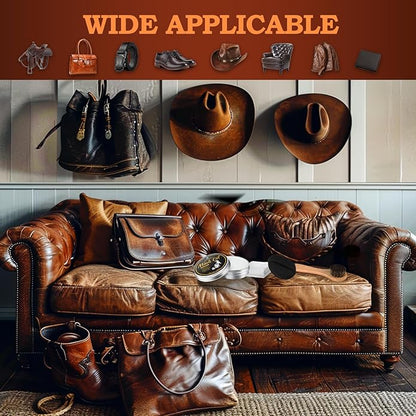 Feilove 4-in-1 Mink Oil Leather Conditioner and Cleaner 3.52 oz - Premium Waterproof Formula for Boots and Shoes