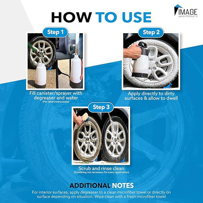 Image Wash Products All Purpose Foaming Degreaser - 5 Gal. - Works On Interior/Exterior Surfaces - Engine Bay Cleaner/Car Interior Cleaner/Tire Degreaser - Heavy Duty