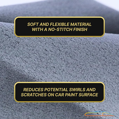 CleanTools Premium All-Purpose, Ultra-Soft, Lint, Loop and Scratch-Free, Absorbent Cleaning Detailing Towel for Cars, SUVs, RV’s, Windows and Much More | (PN: 87010) Large