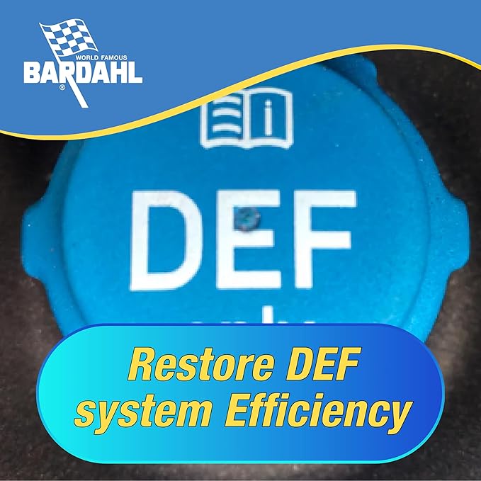 Bardahl DEF-Shot 3350 - The Ultimate DEF Cleaner and Anti-Crystallization Diesel Additive Reducing DEF Consumption - 5oz