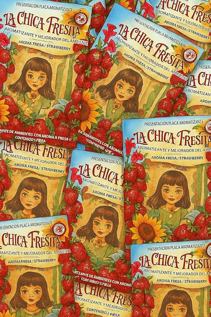15 pc La Chica FRESITA Strawberry Fresa Aromatizante