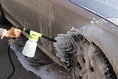 Mr. Detroit - Car Wash Foam Blaster Water Gun for Cars Trucks Boats Garden Home Use & More, Scratch Free Cleaning, Foam Cannon Car Sprayer - 1 pc Set