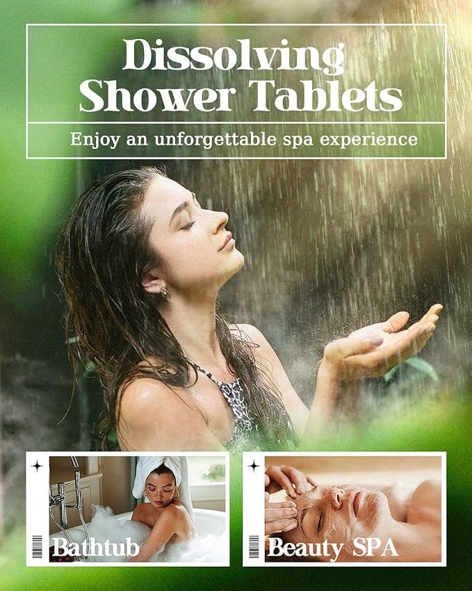 Shower Steamers Aromatherapy 16 Pack, Christmas Stocking Stuffers for Women & Men, Eucalyptus for Shower with Natural Essential Oils- Quick Relief Nasal Congestion, Home SPA & Self Care Relaxation