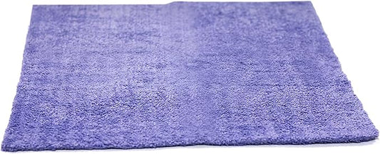 Maxshine 16”x24” Edgeless Purple Microfiber Towel (500GSM) - Double-Sided, Plush Car Drying Towel for Detailing - Professional Auto Detailing
