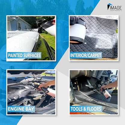 Image Wash Products All Purpose Foaming Degreaser - Works On Interior/Exterior Surfaces - Engine Bay Cleaner/Car Interior Cleaner/Tire Degreaser - Heavy Duty