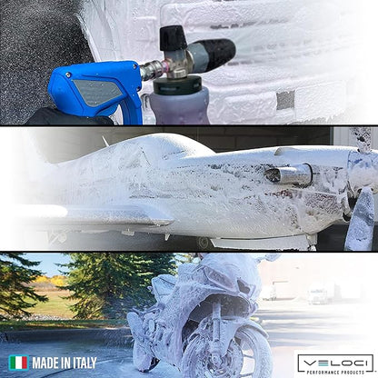 MTM Hydro PF22 Foam Cannon with Wide Mouth Bottle for Pressure Washer, Commercial Grade