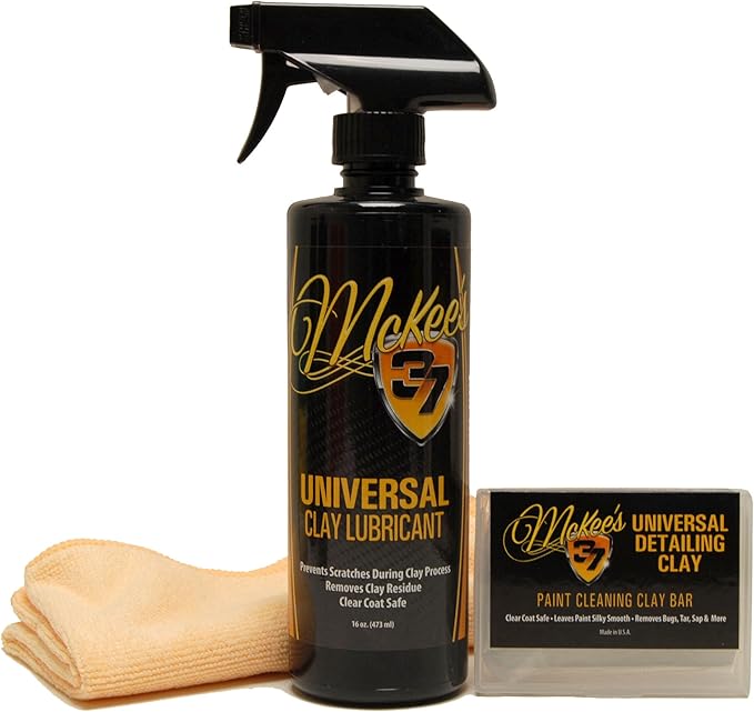 McKee's 37 MK37-7200 Universal Detailing Clay & Lubricant Combo