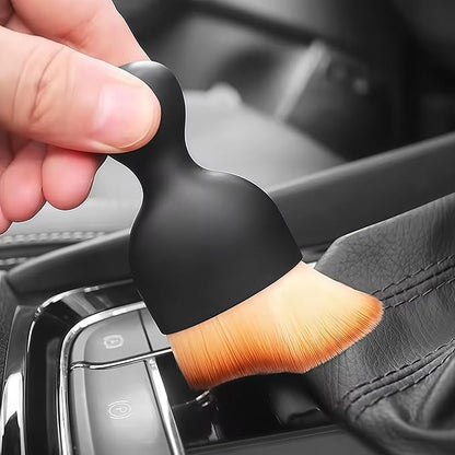 8PCS car Interior Cleaning kit, car Interior Cleaning Brush, car Cleaning Sponge, Cleaning Cloth and Storage Bag - a car Cleaning Supplies Set, Suitable for Cars, Trucks, and car Gifts