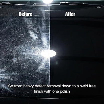 CSI Ceram-X Car Polish | The Original Single Product Polish | Heavy Defect Removal to Swirl Free Shine | Water Based Formulation | Filler-Free | Body Shop Safe