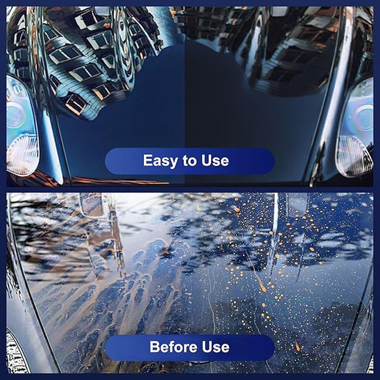 Car Coating Spray, Sopami Quick Effect Coating Agent, Quickly Coat Car Wax-Easy to Use Polish Spray Waterless Wash Wax, 16.9 fl.oz - 500ml (1 Set)