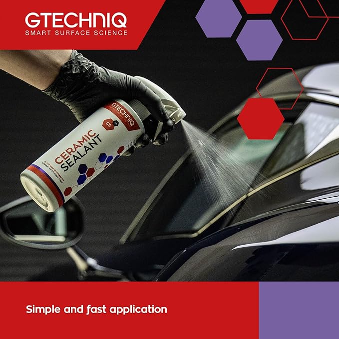 Gtechniq C2 Ceramic Sealant for Cars, Protect Car Paintwork, Trim, Tyres and Windows, High Shine, Easy to Apply - 1L (Sufficient for 4-5 Large Cars)