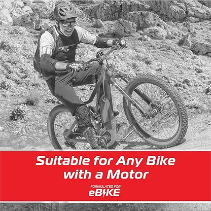 Formula 100 Power Drive Spray eBike Chain Lube – Lubricant for Electric Bikes – Durable Corrosion & Wear Protection, Friction Reduction, Race Day Blend – 300ml Aerosol (10.14 oz)