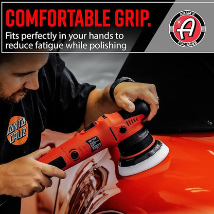 Adam's Polishes 9mm Dual Action Car Polishing Kit (16 Item) - Buffer Car Scratch Remover for Car Detailing | Includes Polish, Compound & Pads