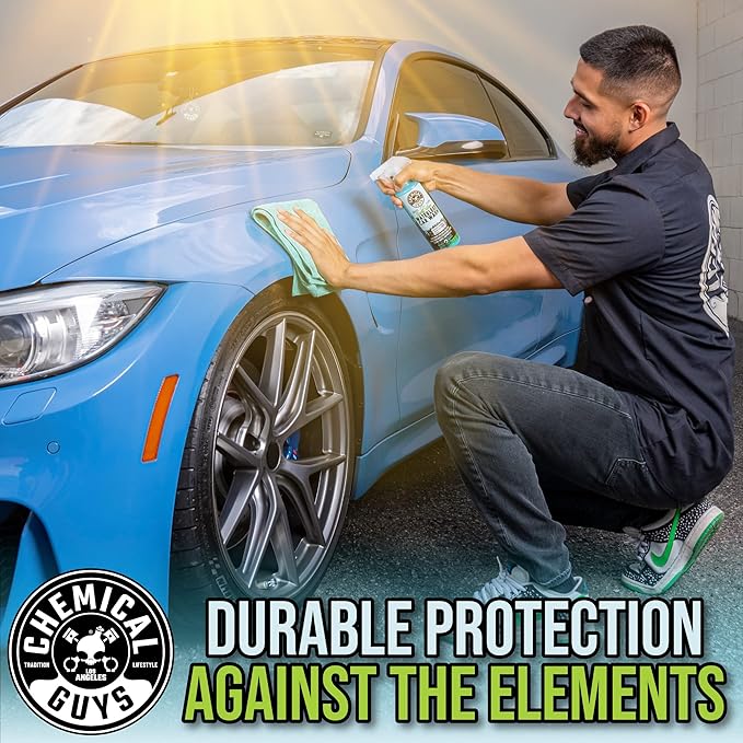 Chemical Guys Swift Wipe Sprayable Waterless Car Wash Spray - Spray and Wipe to Safely Clean and Shine Cars, Trucks, Motorcycles, RV & More, High Lubrication Formula, 16 oz