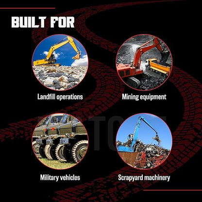 MULTI SEAL ARMOR 3500 - Our Highest Grade Industrial Tire Sealant Designed for The Most Hazardous & Extreme Operating Environments, 5-Gallon Pail