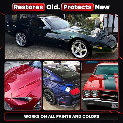 Clarity Compound - Polishing & Cutting Compound for Cars with ClarityFusion Technology - One Step Scratch Remover for Clear Coat & Paint Restoration - Removes Scratches, Swirls & Oxidation - 16 oz