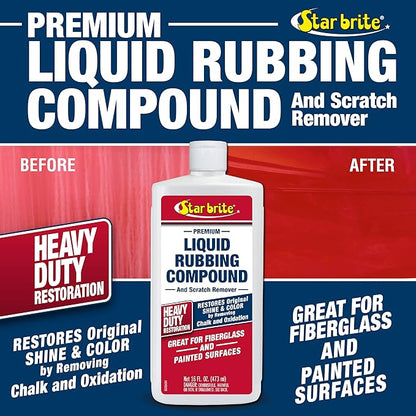 STAR BRITE Liquid Rubbing Compound 16 oz. Oxidation & Scratch Remover