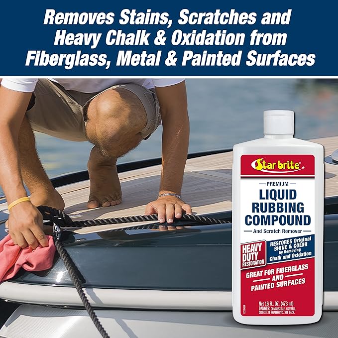 STAR BRITE Liquid Rubbing Compound 16 oz. Oxidation & Scratch Remover