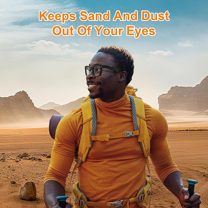 HiBloks Safety Glasses Side Shields for Ray-Ban Meta Wayfarer/Skyler/Headliner & Oakley Meta HSTN Smart Glasses Accessories, Durable & Anti-Slide, Lightweight Comfort Fit for Secure Wear (Transparent)