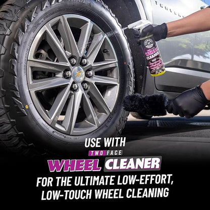 Chemical Guys Gerbil Wheel and Rim Brush, Safe for Exhaust, Tires, Rims, Engine Bays, & More, 2 Pack