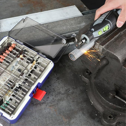 WORKPRO 476-Piece Rotary Tool Accessory Kit, Rotary Tool Bits for Easy Cutting, Grinding, Sanding, Polishing, Cleaning, Drilling, Carving and Engraving