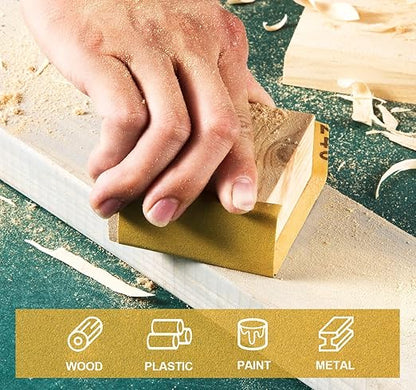 S SATC 240 Grit PSA Longboard Sandpaper 20 Yard Long Continuous Roll, 2-3/4" Wide Self Adhesive Stickyback Sanding Sheets for Automotive, Hand Sanding Blocks,Woodworking, Metal, Plastic