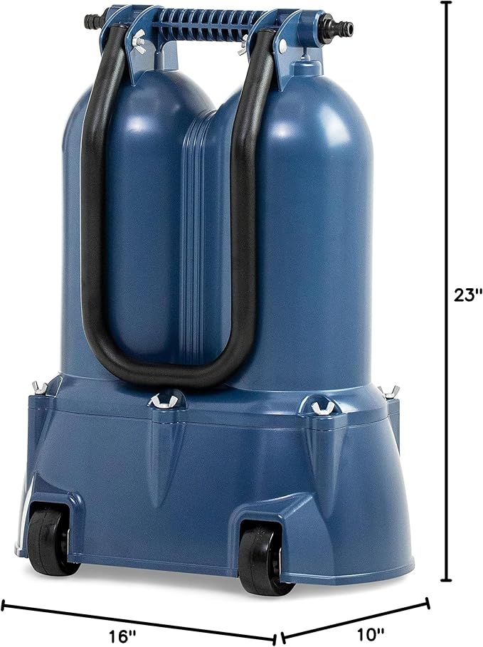 CR Spotless - Simplest RV & Car Wash System, Spotless Rinse Works for All Vehicles, Motorcycles, Bikes, Boats, Planes, Yachts, Deionized Water System - Towel Drying Eliminated (Simple Chuck)