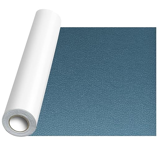 JuCheng Leather Repair Kit -Leather Repair Patch Self-Adhesive Waterproof Patch & Glue for Furniture, Car Seats, Sofa, Couch, Vinyl - Instant Fix for Tears & Scratches (Blue, 3.5X79 inch)