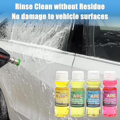 Tool Daily All-Round Foaming Car Wash Soap, High-Foaming Concentrated Formula, Specialized Car Shampoo for Foam Cannon and Pressure Washer, 3.38 Fl Oz Each (Pack of 20)
