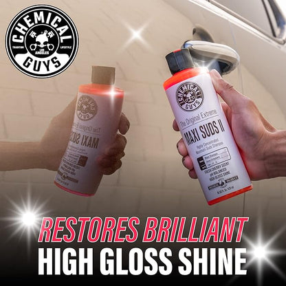 Chemical Guys CWS_101_16 Maxi-Suds II Foaming Car Wash Soap (Works with Foam Cannons, Foam Guns or Bucket Washes) Safe for Cars, Trucks, Motorcycles, RVs & More, 16 fl oz, Cherry Scent