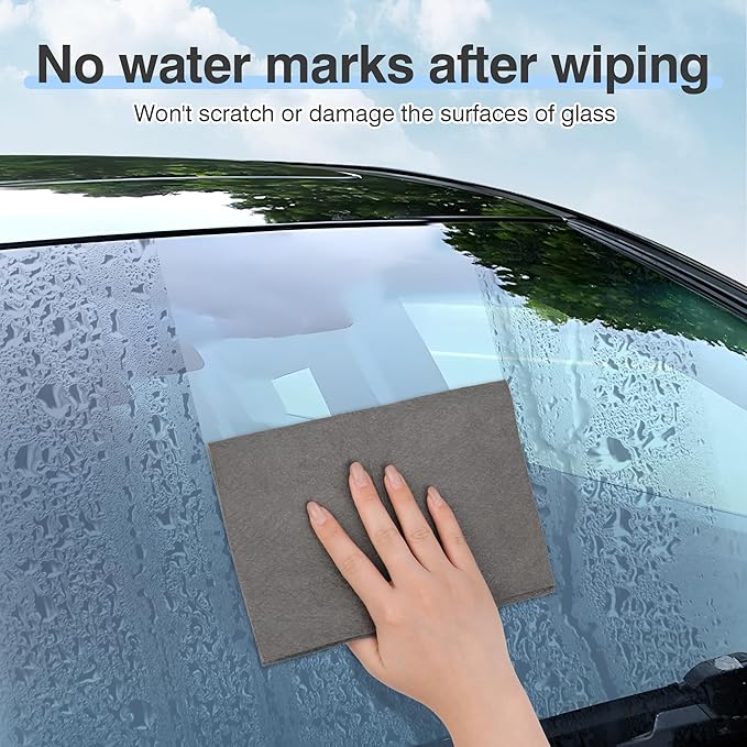 50 Pcs Thickened Magic Cleaning Cloth, Microfiber Streak Free Cleaning Cloths Reuseable Magic Cleaning Wipes for Windows Glass