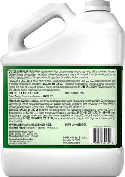 KLEAN-STRIP Prep-All ULTRA Universal Surface Cleaner, Low VOC, Automotive Multi-Surface Cleaner, Wax & Grease Remover, Paint Prep, Non-Flammable, 1 Gallon