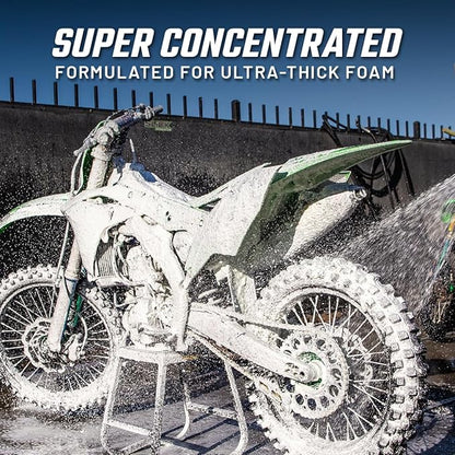 Hybrid Ceramic Off-Road Wash - Extra Thick Super Concentrated Cleaning Solution for Dirt Bike, UTV, Side x Side, Truck, Offroad Car Wash Soap Shampoo Works With Foam Cannon, Foam Gun, Sprayers,