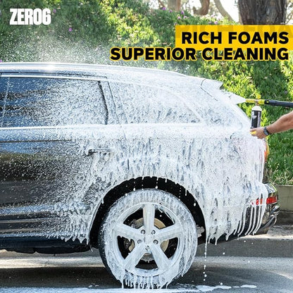 Zero Six -The Ultimate Car Wash Soap with Special Shine Formula - Carnauba Wax And Ultra Concentrated Forumula - Pressure Washer - Foam Cannon With Bucket Soap Conditioner - Ph Neutral