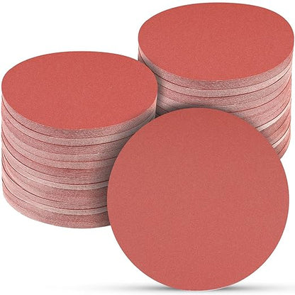 100 PCS 6 Inch Sanding Discs 2000 Grit Hook and Loop Sandpaper, Round Orbital Sand Paper Discs for Sander