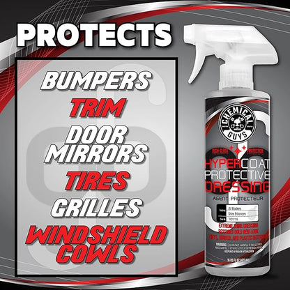 Chemical Guys TVD111 G6 HyperCoat High Gloss Coating Protectant Sprayable Dressing (Works on Vinyl, Rubber, Plastic, Tires and Trim) Safe for Cars, Trucks, Motorcycles, RVs & More, 128 fl oz (1 Gal)
