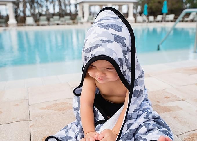Copper Pearl Premium Knit Hooded Bath Towel Gunnar