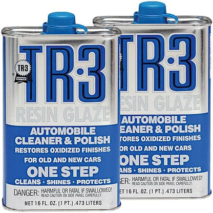 MPD Cobalt Charm TR Three Automobile Resin Glaze Cleaner & Polish - 16oz - Paint Restoration, Car Scratch Remover, Clear Coat Enhancer, Car Finish Protectant (Pack of 2)