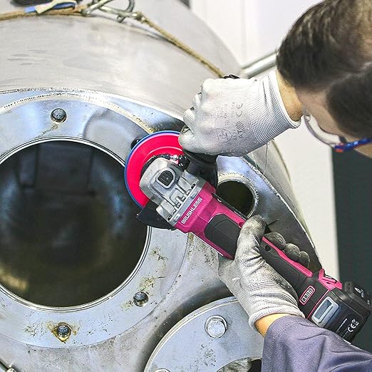 CS Unitec 80653 FIX Fleece (Nonwoven) Disc for The FIX Hook and Loop System, 6" Diameter, Superfine (Grey) (Pack of 10)