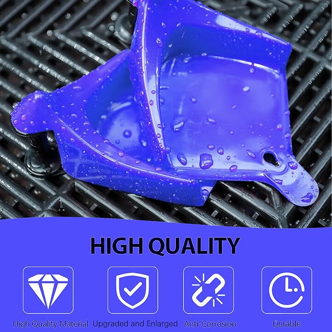 4 Pack Car Hose Guide, Upgraded and Enlarged, Tire Hose Roller for Car Washing, Plastic Detailing Tool to Prevent Pressure Washer Hose from Getting Stuck Under Wheels