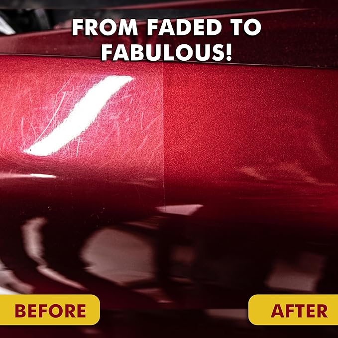 Experience Brilliance and Protection with Garry's Royal Satin One Step Automotive Cleaner Wax - Restores Shine, Removes Oxidation, Carnauba/Hydro-Polymers Formula - 16 Oz Liquid