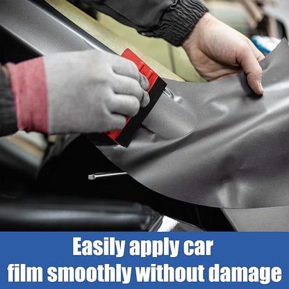 Tint Squeegee, 30 Pcs Deformation-Resistant Vinyl Squeegee with Fabric Felt Edge and Removable Felt Pad, Prevents Scratches and Scuffs, 4x2.9 Inches, for Window Tinting, Car Film or Poster Application