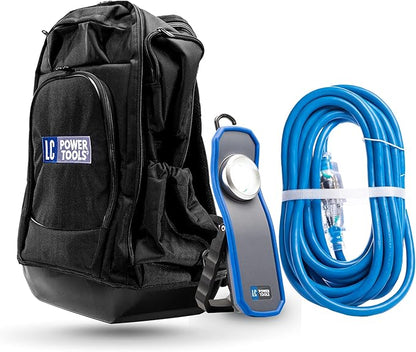 Lake Country Detailing Essentials Bundle – Backpack, LED Light & 25ft Locking Extension Cord