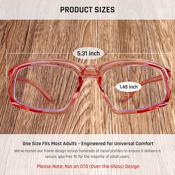 MORK&SUKY Safety Glasses for Men&Women, Anti-Fog Protective Eyewear with Side Shields for Woodworking, Lab Work,Construction.