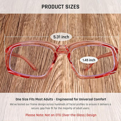 MORK&SUKY Safety Glasses for Men&Women, Anti-Fog Protective Eyewear with Side Shields for Woodworking, Lab Work,Construction.
