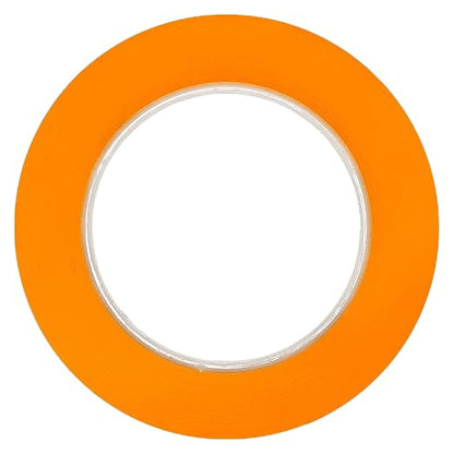 Custom Shop 1/8" Fine Line Tape Fineline Masking Tape Polytape Orange 1/8" X 60 Yard Roll