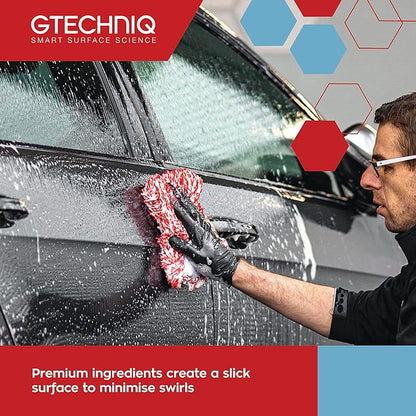 Gtechniq - W1 GWash - High Foam, Breaks Bond Between Dirt Film & Paint; Lubricates for Minimal Surface Abrasion; Max Gloss Retention (250 milliliters)