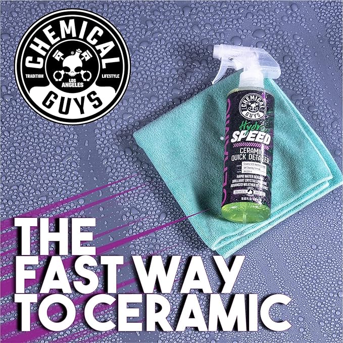 Chemical Guys HydroSpeed Ceramic Quick Detailer, Safe for Cars, Trucks, SUVs, Motorcycles, RVs & More, 32 fl oz - WAC23332