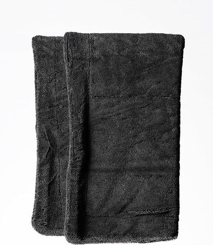 Pittstop Drying Microfiber Towel Large 24x35 Inch 1400 GSM, Edgeless Scratch-Free, Twisted Loop, Super Absorbent, Professional Grade Material, Heavy-Duty, Soft Durable, Car Drying Towel,